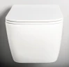 Комплект унитаза WellWant Tesoro WWU01111W с инсталляцией Cersanit Black 35 S-IN-BLACK-Cg-w с сиденьем Микролифт и клавишей смыва Хром