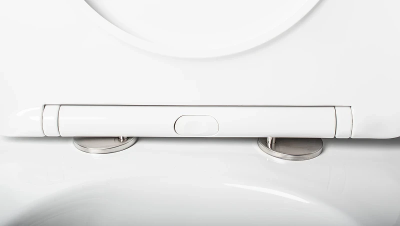 Комплект унитаза WellWant Tesoro WWU01111W с инсталляцией Cersanit Black 35 S-IN-BLACK-Cg-w с сиденьем Микролифт и клавишей смыва Хром