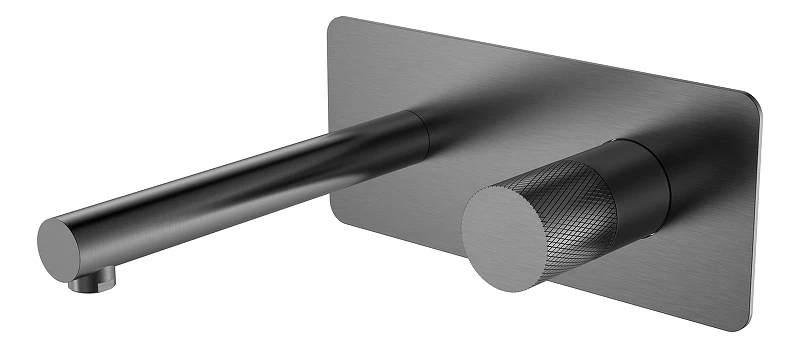 Смеситель для раковины Boheme Stick 125-GM.2 цвет Оружейная сталь
