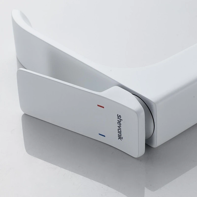 Смеситель для раковины Shevanik S4011C цвет Белый матовый