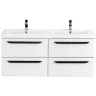 Тумба под раковину Cezares Eco 120 ECO-1200-4C-SO-2-BO подвесная Bianco Opaco МДФ / ЛДСП