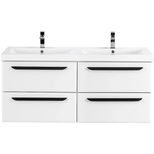 Тумба под раковину Cezares Eco 120 ECO-1200-4C-SO-2-BO подвесная Bianco Opaco МДФ / ЛДСП