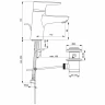 Смеситель для раковины Ideal Standard Connect Blue B9914AA Хром