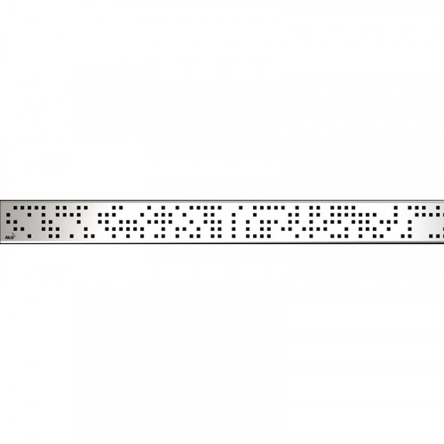 Решетка для лотка Alcaplast CODE-850M Хром матовый