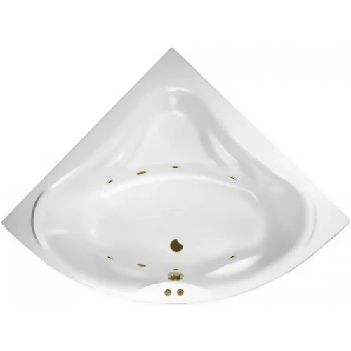 Акриловая ванна Excellent Konsul 150x150 WAEX.KON15.SOFT.BR с гидромассажем