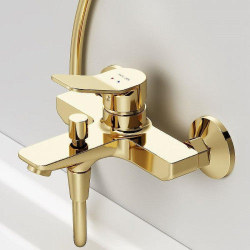 Смеситель для ванны AM.PM X-Joy F85A10099 Золото