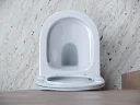 Комплект унитаза DIWO Ceramicanova Balearica Rimless CN6000 с сиденьем с инсталляцией DIWO 4501 с клавишей смыва цвет Глянцевый белый
