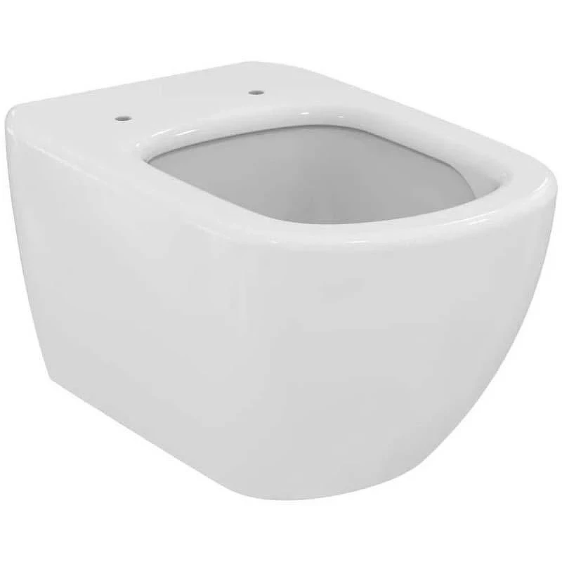 Унитаз с инсталляцией Ideal Standard Tesi P3868V1 с сиденьем Микролифт и клавишей смыва Хром