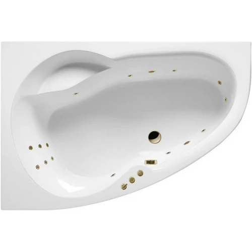 Акриловая ванна Excellent Newa 160x95 L WAEX.NEL16.SMART.BR с гидромассажем