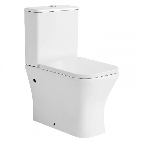 Унитаз компакт Azario Blaise AZ-55-1 цвет Белый с бачком и сиденьем Микролифт