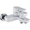 Смеситель для ванны Grocenberg GB8009WC Белый Хром