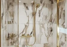 Металлическая полка Hansgrohe AddStoris 41741990 угловая Полированное золото