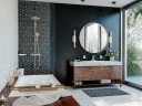 Металлическая полка Hansgrohe AddStoris 41741990 угловая Полированное золото