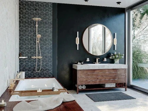 Металлическая полка Hansgrohe AddStoris 41741990 угловая Полированное золото