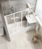 Раковина Ravak Be Happy II 50 L XJAL1100001 Белая искусственный камень (литьевой мрамор) подвесная