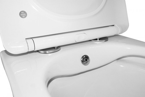 Унитаз биде Azario Hugo AZ-10007 подвесной цвет Белый с сиденьем Микролифт