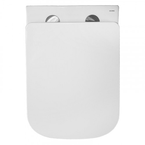 Унитаз биде Azario Hugo AZ-10007 подвесной цвет Белый с сиденьем Микролифт