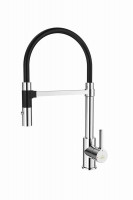 Смеситель для кухни Rose R133 цвет Хром Черный