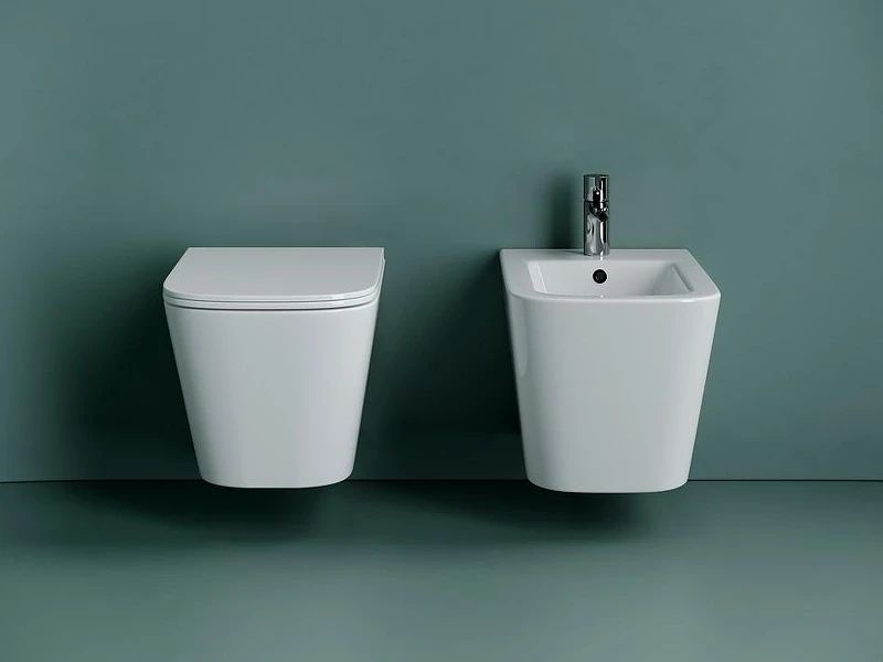 Унитаз с инсталляцией Ceramicanova Union CN4009T + Grohe Rapid SL 38811KF0 с сиденьем Микролифт и Черной матовой клавишей смыва