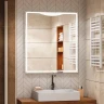 Зеркало Континент Amaze 800x900 ЗЛП643 с подсветкой с сенсорным выключателем стекло