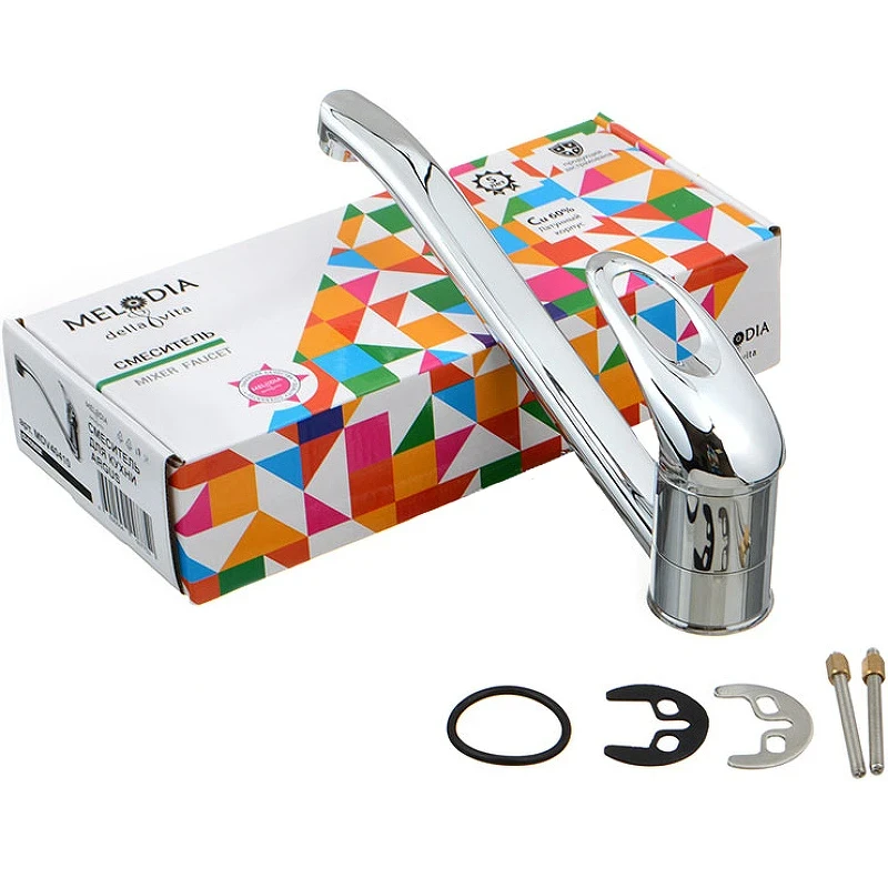 Смеситель для кухни Melodia della vita Medico Argus MDV40410 Хром