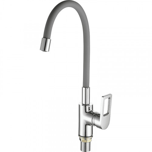 Смеситель для кухни Fashun A4253+B07 цвет Хром Серый