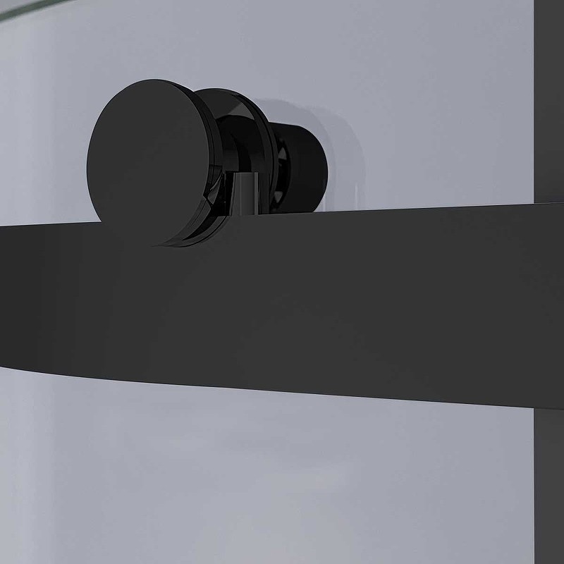 Душевой уголок Vincea Como-N 120x90 VSR-4CN9012CLB профиль Черный стекло прозрачное