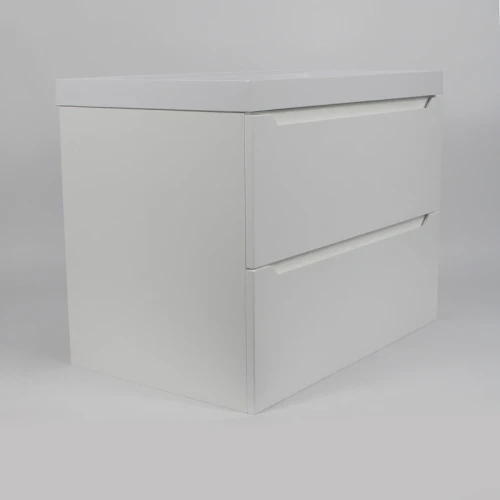 Тумба с раковиной Uperwood Tanos 70 291020243+Classic 70 291020336 подвесная цвет Белый матовый