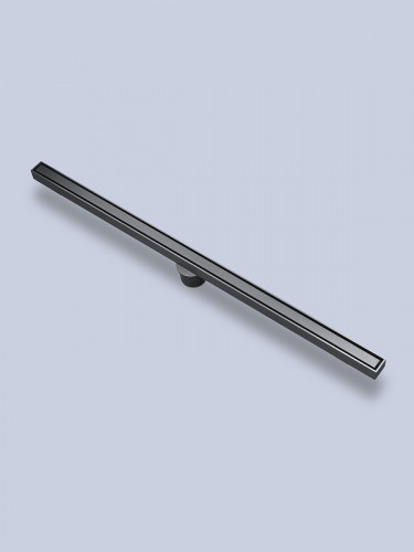 Душевой лоток AltroBagno Supremo 80 071235 GM с решеткой цвет Оружейная сталь / под плитку