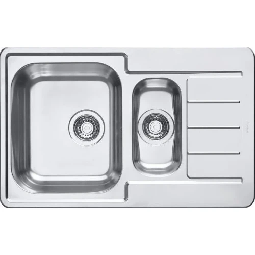 Кухонная мойка Alveus Line Maxim 70 SAT-90 790x500 1089614 Сатинированная сталь нержавеющая сталь встраиваемый