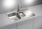 Кухонная мойка Alveus Line Maxim 70 SAT-90 790x500 1089614 Сатинированная сталь нержавеющая сталь встраиваемый