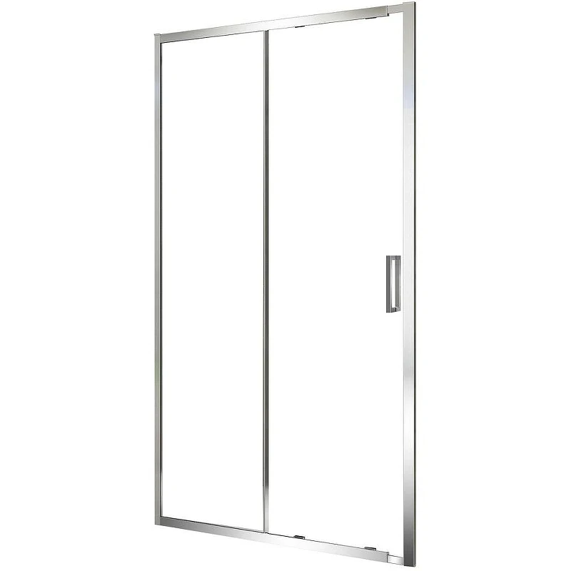 Душевая дверь Black&White Stellar Wind SX715 130 7151200 профиль Хром стекло прозрачное