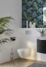 Комплект унитаза BelBagno Amanda BB051CHR+BB051SC с сиденьем Микролифт и инсталляцией Jacob Delafon E29025-NF+E4316-CP с клавишей смыва Хром фаянс подвесной
