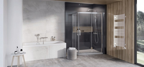 Водяной полотенцесушитель Ravak Degree 50х80 X04000083681 Хром нержавеющая сталь