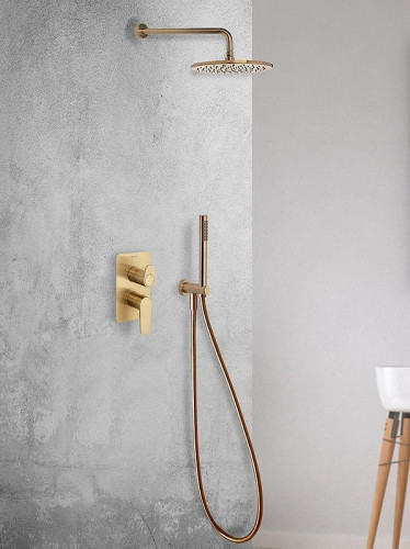 Смеситель для душа Ramonsoler Alexia 361502SOC Золото брашированное