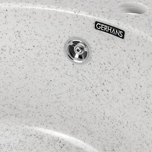 Кухонная мойка Gerhans 50 A04-19/311-11-24 цвет Светло-серый