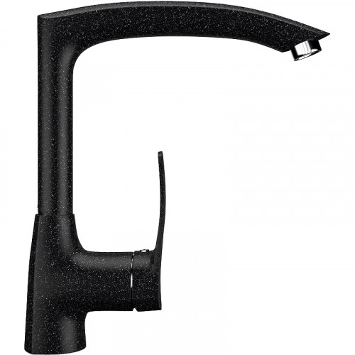 Смеситель для кухни Ulgran Classic U-005-308 Черный латунь