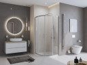 Душевой поддон из искусственного камня BelBagno Uno 80x80 TRAY-MR-UNO-R-80-550-35-W-BO Белый