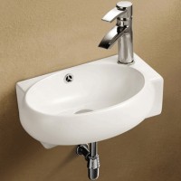 Раковина WeltWasser Aisbach 5011 R 43 10000003875 Белый глянец фаянс подвесная