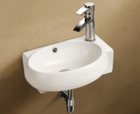Раковина WeltWasser Aisbach 5011 R 43 10000003875 Белый глянец фаянс подвесная