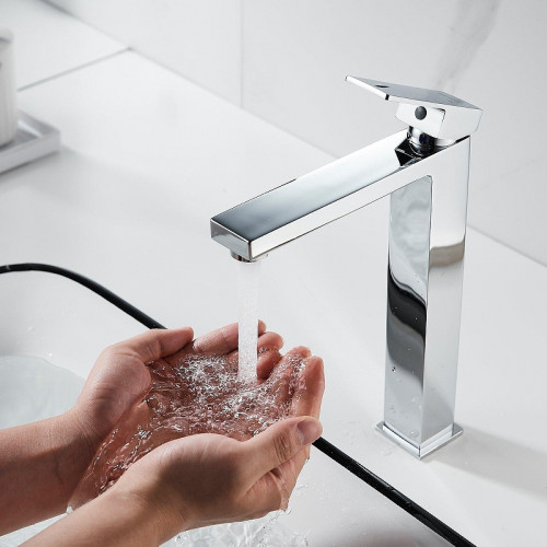 Смеситель для раковины Shevanik S9611 цвет Хром