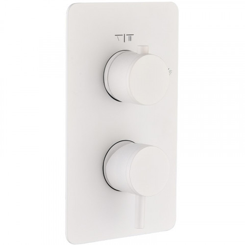 Смеситель для душа Boheme Cell 135-3-MW Белый матовый латунь встраиваемый