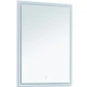 Зеркало Aquanet Nova Lite 60 242620 с подсветкой Белое МДФ / ЛДСП, стекло