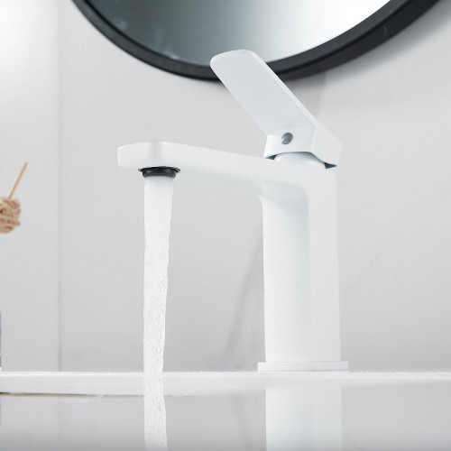 Смеситель для раковины Shevanik S9901C цвет Белый