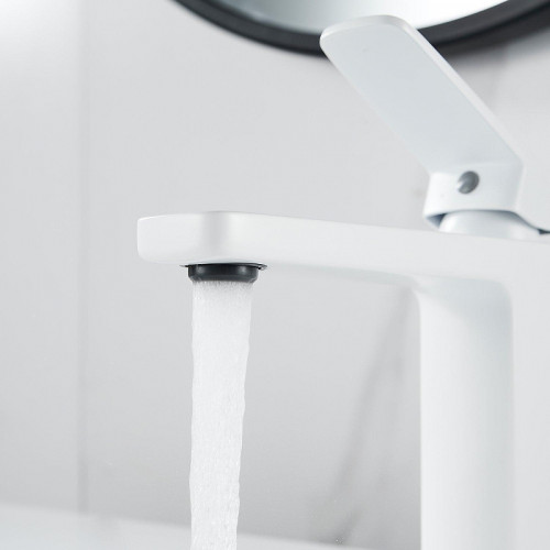 Смеситель для раковины Shevanik S9901C цвет Белый