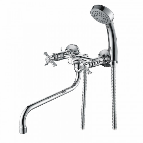 Смеситель для ванны D-Lin D143807 универсальный цвет  Хром