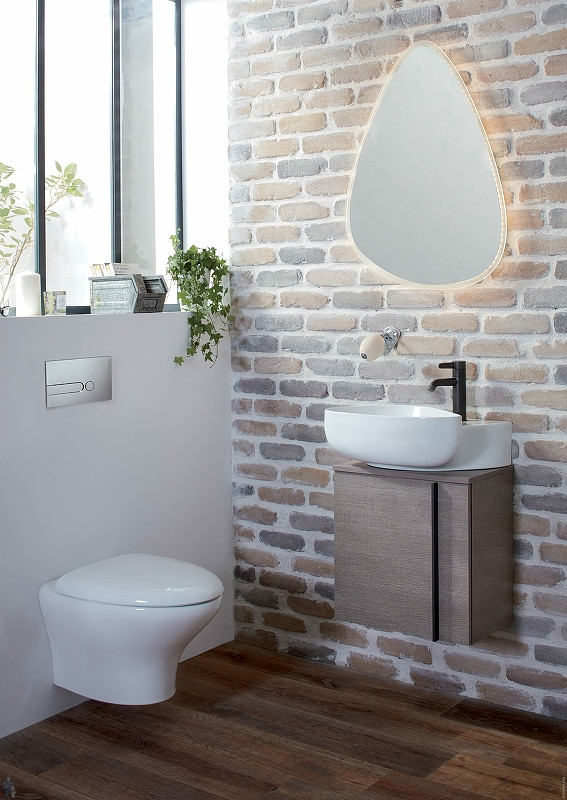 Инсталляция Jacob Delafon E24156-NF для унитаза без клавиши смыва нержавеющая сталь