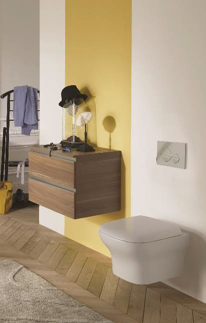 Инсталляция Jacob Delafon E24156-NF для унитаза без клавиши смыва нержавеющая сталь