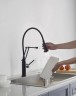 Смеситель для кухни Aquatek Европа AQ1388MB Черный матовый латунь