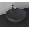 Раковина накладная Isvea SistemaY 45 10SY65045-2C цвет Антрацит матовый